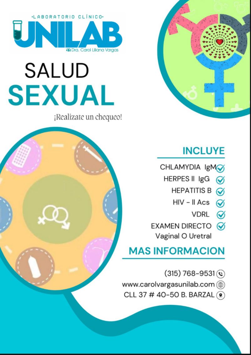 Perfil salud sexual Villavicencio